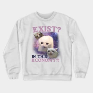 Cat Meme Shirt | Sad Cat Meme Shirt | Crying Cat Meme Shirt | Cat Shirt | Meme Culture Shirt | Millennial Humor Shirt | Gen Z Humor Crewneck Sweatshirt